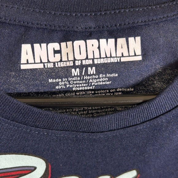 Ron Burgandy “You Stay Classy” t-shirt NWOT - Picture 3 of 3